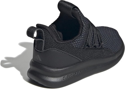 New Kids Adidas Lite Racer Adapt 7.01 Size 7.5k Black/Grey Little Child Slip On - Picture 3 of 6