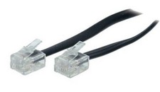 10ft Telephone Line Cord Cable Wire TC70083 Pack of 5