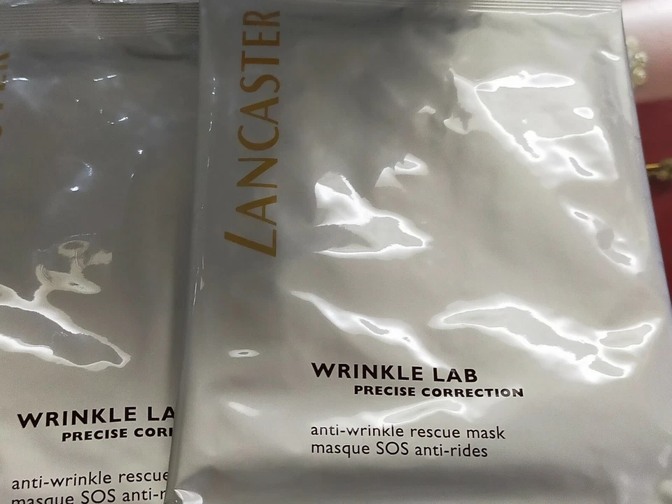 LANCASTER WRINKLE LAB PRECISE CORRECTION MASCHERA ANTI RUGHE 6X2 SHEETS RESCUE M Foto 2 de 2