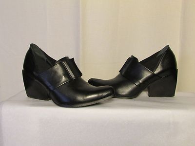 chaussure Stéphane Gontard cuir noir 38,5