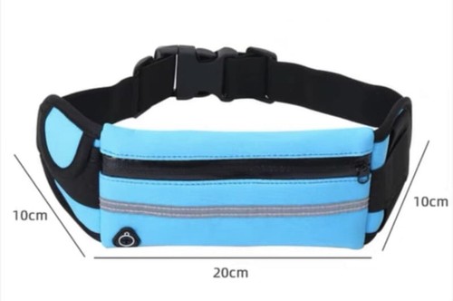 Water Resistant Fanny Waist Bag Bumbag with reflective strip - Picture 3 of 5