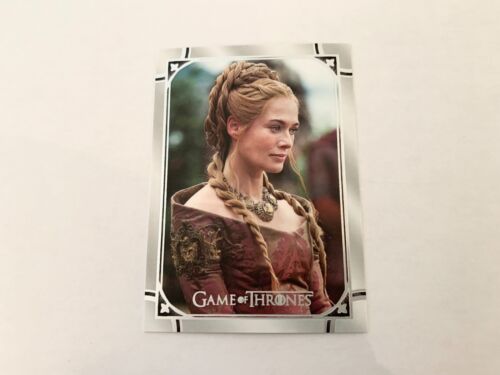 Cersei Lannister 2021 Rittenhouse Game of Thrones Iron Anniversary Card # 121 - Picture 1 of 2