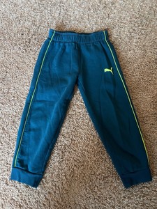 blue puma pants