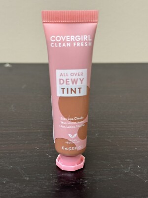 NEW CoverGirl All Over Dewy Tint 200 Toasty Nude Full Size 10ml/0.33oz