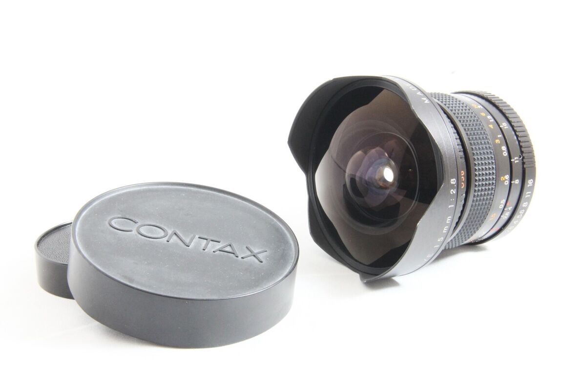 Excelente lente de montaje Yashica ML ojo de pez 15 mm F2,8 Excelente lente de montaje Yashica ML ojo de pez 15 mm F2,8
