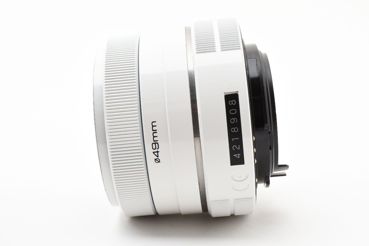 Pentax DA SMC 35mm F/2.4 AL White Custom Color Wide Angle Lens