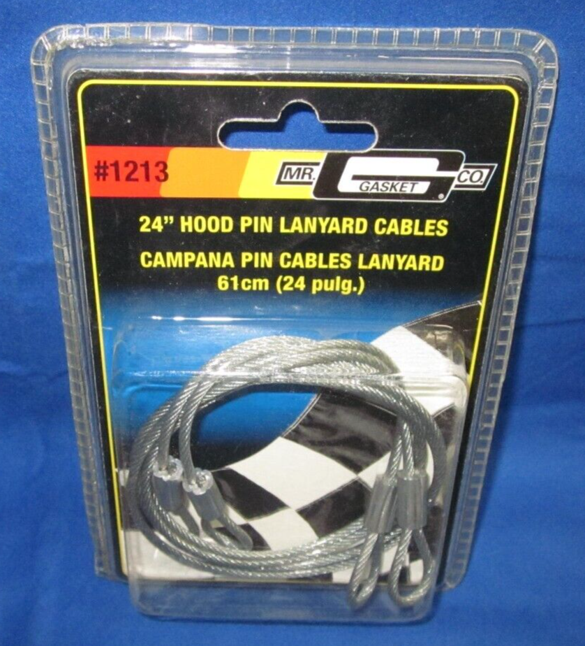 Mr Gasket 1213 24" Hood Pin Lanyard Cables 84041012130 eBay