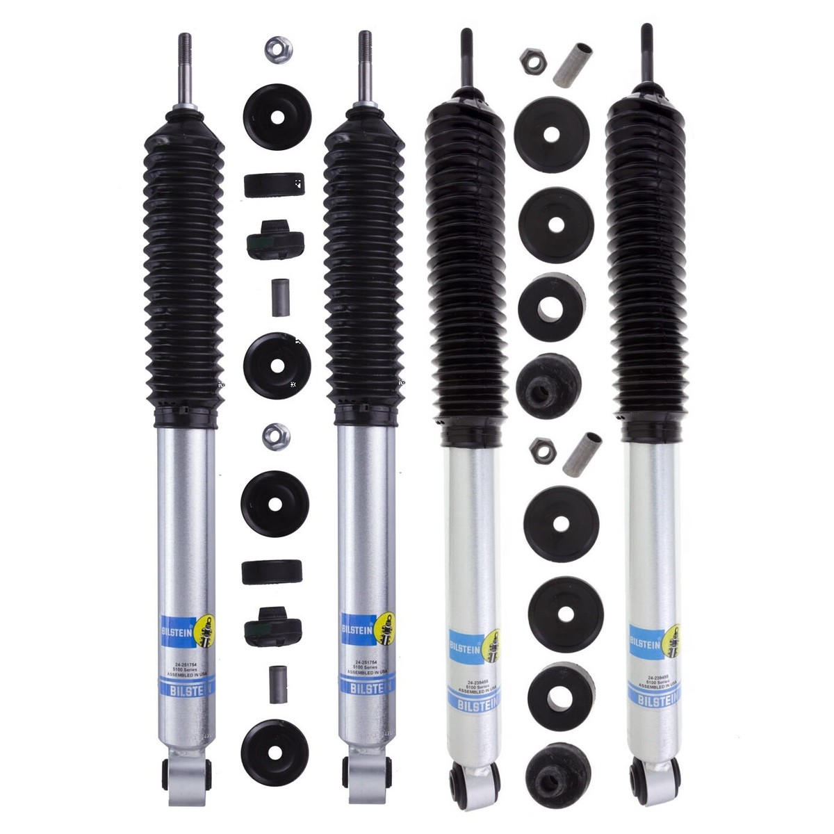 Bilstein B8 5100 Front and Rear Shock Absorbers Kit For Ram 2500