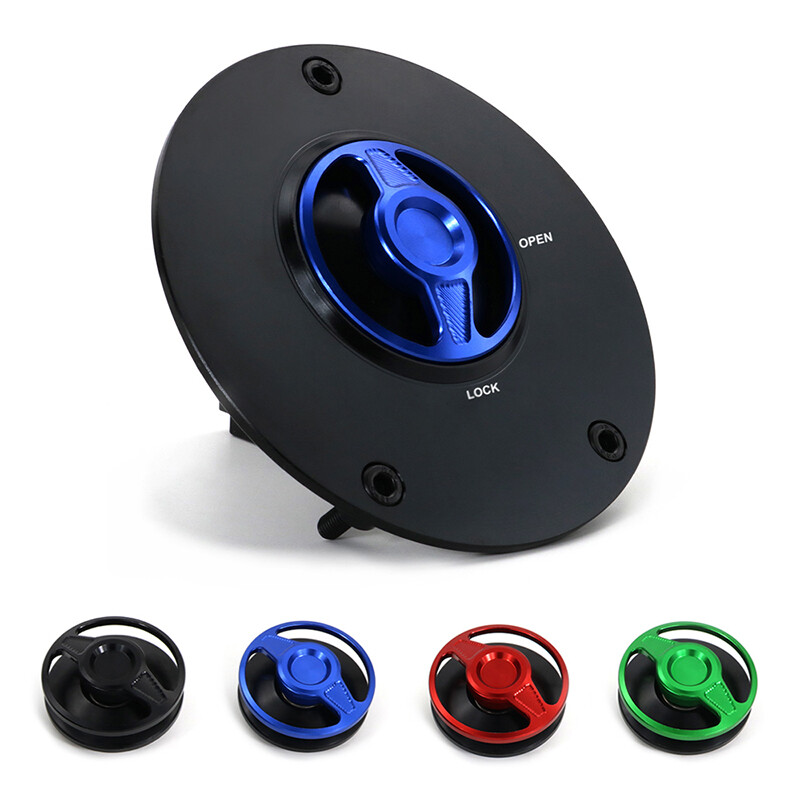 たんさん専用 Gas Fuel Tank Cap Cover Aftermarket Fit For Kawasaki Ninja