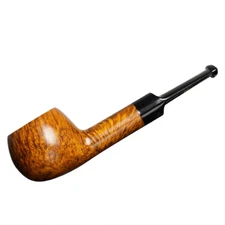 Small Briar Pipe Handcrafted Wooden Tobacco Pipe Smooth Finished Smoking Pipe