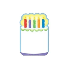 Creative Shapes Notepad Birthday Cake Large