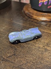 TootsieToy Vintage Die Cast Toy Car - Light Purple Jaguar D-Type Racer USA Made