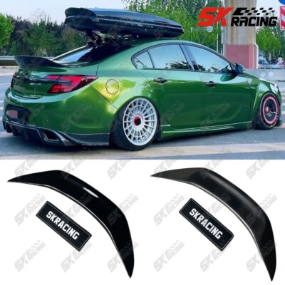 Carbon Fiber/Glossy Black Rear Duckbill Spoiler Wing For Buick Regal GS 2014-17