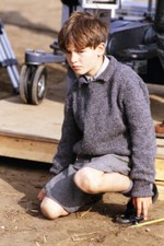 Sebastian Rice Edwards the set of Hope Glory at Wisley Airfield 1986 Old Photo 1