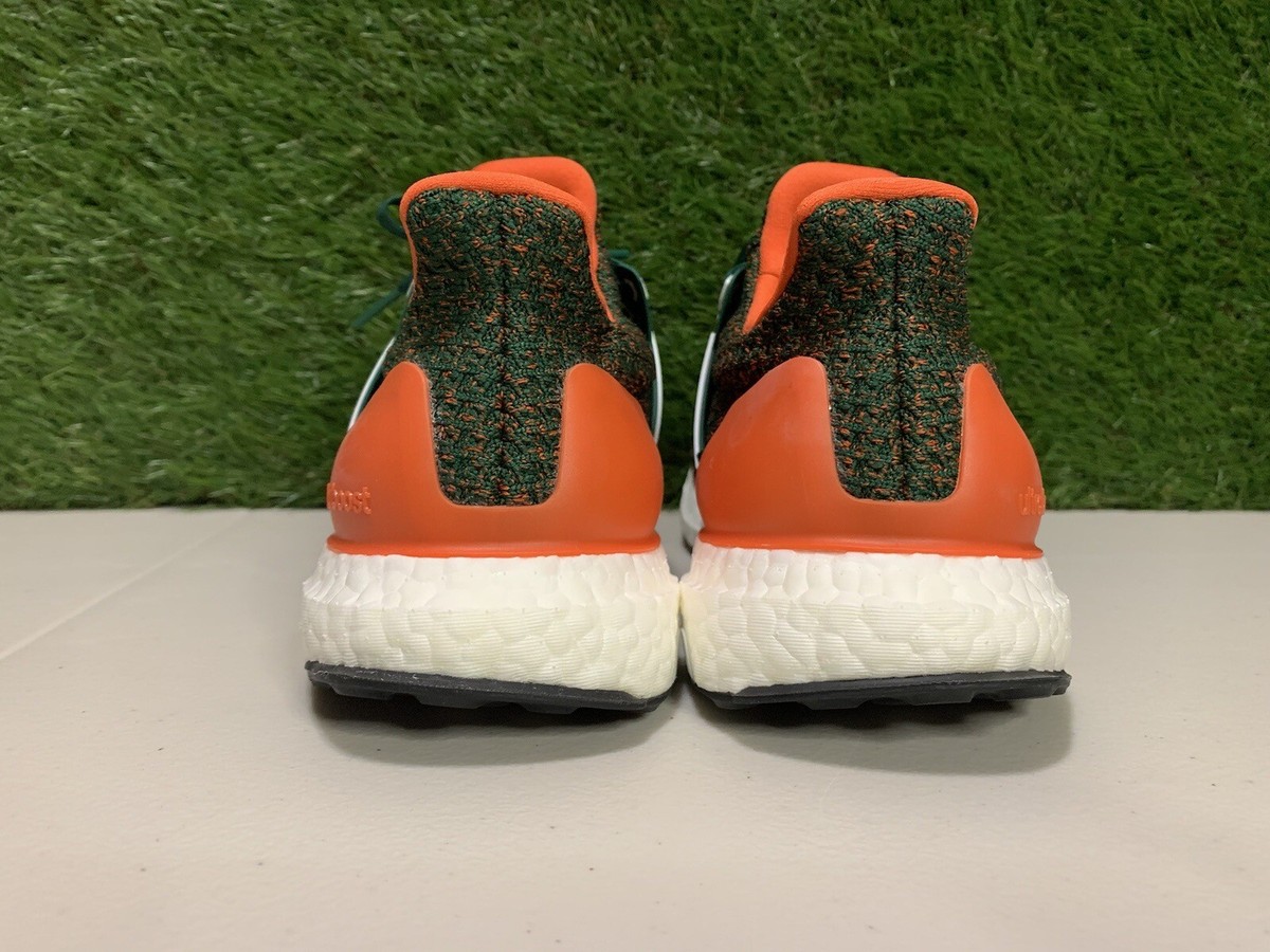 Adidas Ultraboost U OF MIAMI INSPIRED MENS SZ 9.5 ? 79811780007-53-438264.png main image 2