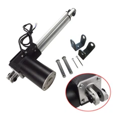 6000N Linear Actuator Stroke 3.9" 12V DC with Pin & Rack Electric Motor