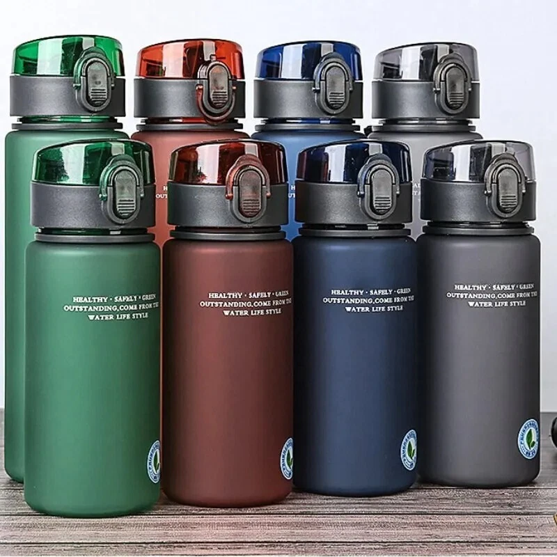 560ml BPA Free Leak Proof Sports Water Bottle High Quality Tour Hiking Portable - Image 2 of 4