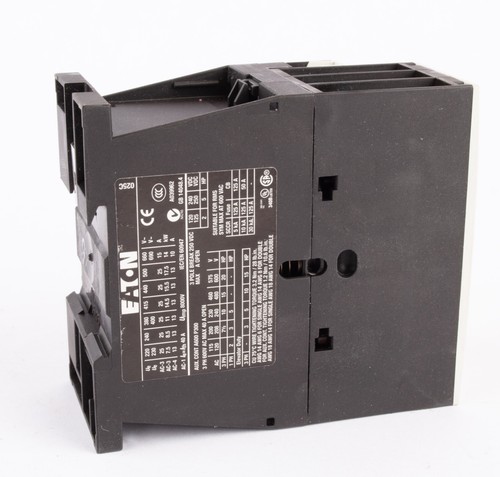 Eaton Cutler-Hammer XTCE025C10T Contactor, 600VAC, 25Amp, 3-Pole, 24VAC Coil - Picture 3 of 6