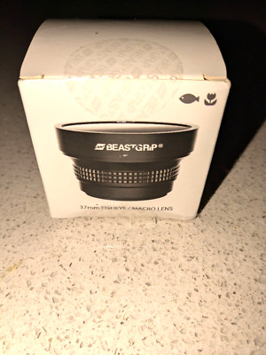 NEW in Original Package-Beastgrip 37mm Fisheye Detachable Macro Lens