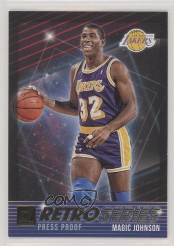 2018 Panini Donruss Basketball Magic Johnson #25