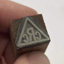 VINTAGE PRINTING LETTERPRESS PRINTERS BLOCK CUT Chicago Rabbinical Council cRc