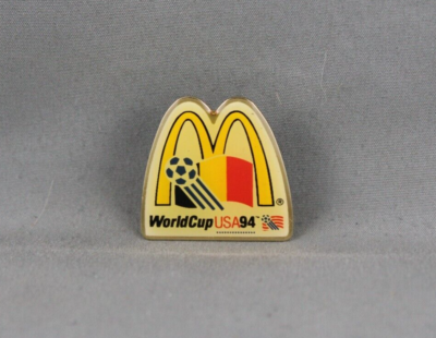 1994 World Cup of Soccer Pin - Team Belgium McDonalds Promo