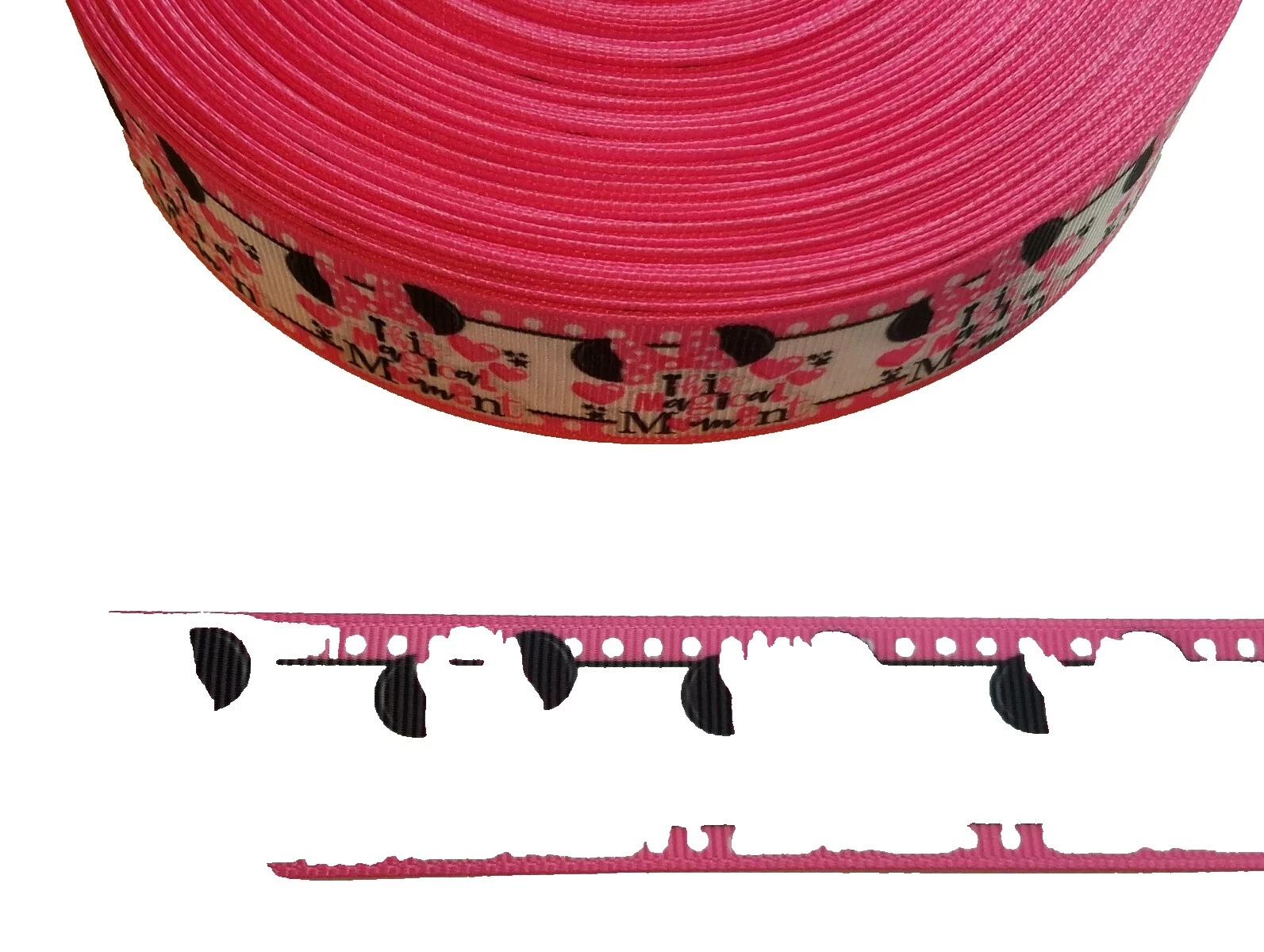 Printed Cotton Ribbon By the Yard Craft Ribbon