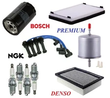 Tune Up Kit Filters Wire Spark Plugs For MAZDA TRIBUTE L4 2.0L 2001-2004