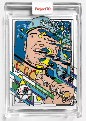 Topps Project 70 #157 Mickey Mantle by Ermsy