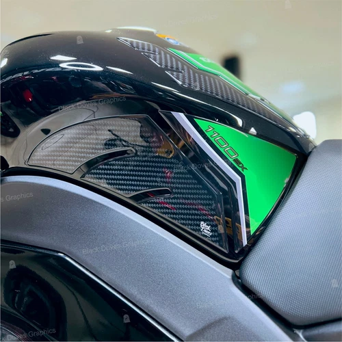 3D Tank Side Protectors Compatible With Kawasaki Ninja 1100 SX 2025