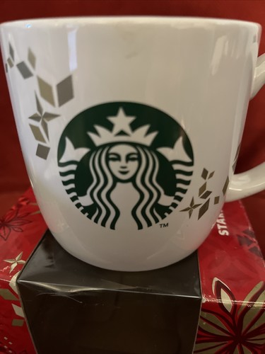Starbucks 2013 Siren Siren Mermaid Holiday 14 oz taza de café en caja - Imagen 2 de 11