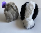 Puffkins lot of 2 plush: Odie the skunk & Nutty the squirrel with tags. — photo 3