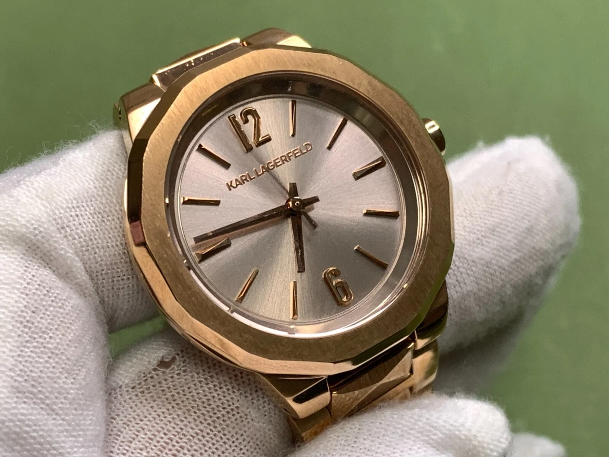 Karl Lagerfeld Gold Wristwatches for sale | eBay display picture 3