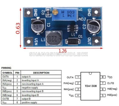 MARKENLOS 2A DC-DC Boost Step up Volt Converter Power Supply 2V-24V to 3V 5V 6V 9V 12V 19V