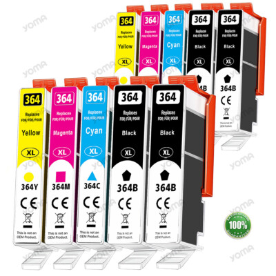 564xl Ink Cartridges For Hp Printers 5-Pack CHIPPED 364XL Ink Cartridges For HP Photosmart 5520, 5524, 6510, 6520, 7510 Printers HP 364XL Ink Cartridges - Foto 13
