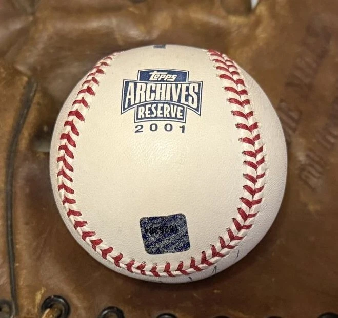 Béisbol oficial autografiado por Maury Wills de las Grandes Ligas (OML): Topps auténtico Foto 3 de 3