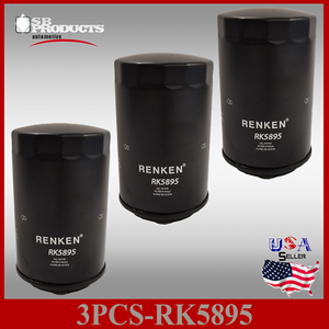 RK5895 06J115403C 3PCS OIL FILTERS ~ AUDI A3 2006 - 2012 ...