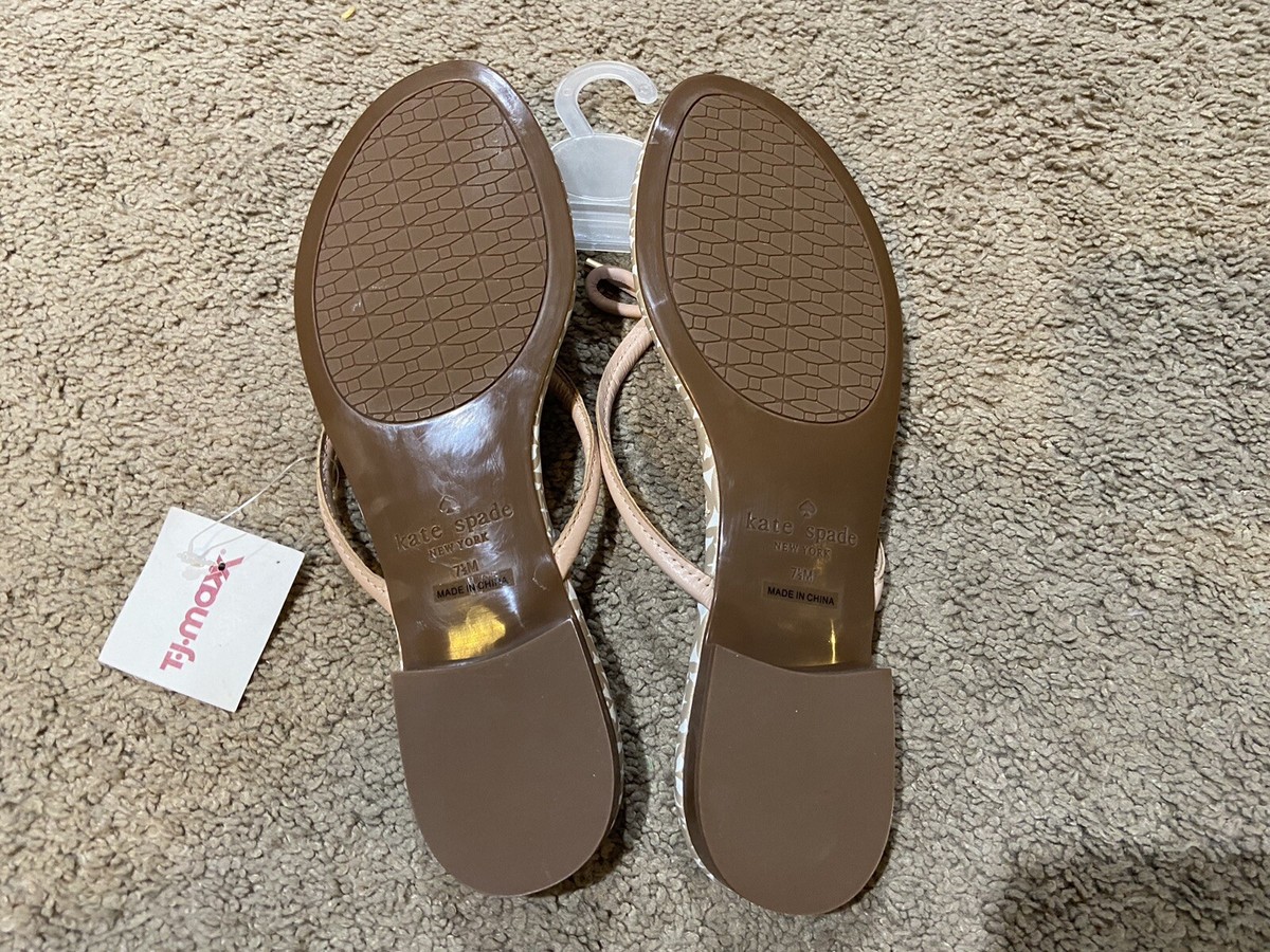 Kate Spade New York Women's Size Mystic Bow Sandals Flip Flops