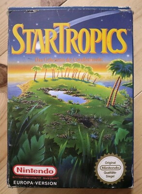 Startropics in Originalverpackung - Nintendo NES   