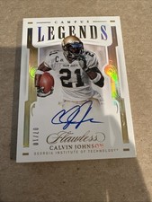 2021 Panini Flawless Collegiate - Campus Legends Signatures /10 On Card