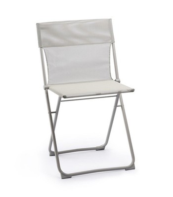Lafuma BALCONY Gartenstuhl Klappstuhl Beige Seigle Batyline Stahlgestell