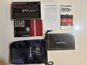 2023 Dodge Ram 2500 / 3500 Owners Manual w/ UConnect Manual