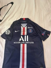 2020 Nike Paris Saint-Germain Champions League Final Lisbon PSG Mbappe 7 Jersey