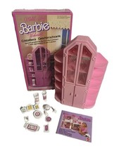 Barbie Wohnwelt Geschirrschrank Schrank Mattel 4772 Vintage in OVP