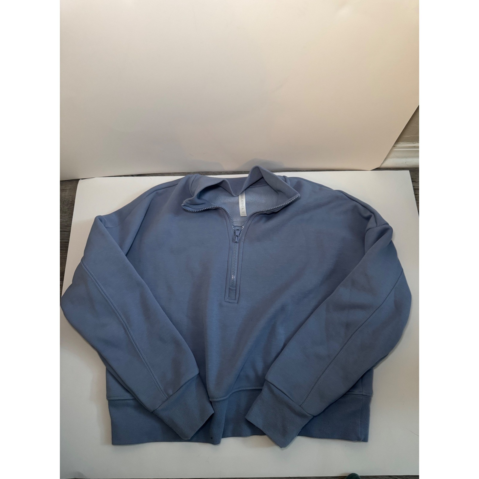 Fabletics Half Zip Pullover Cropped Sweatshirt At… - image 2