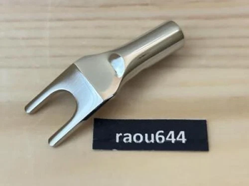 FURUTECH FP201R ADL Audio Grade Y Lug Terminal Rhodium Plated 4 Pieces 1 Set - Image 4 of 4