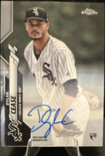 Topps 2020 Chrome Dylan Cease Rookie Autograph Chicago White Sox Card RA-DCE