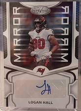 Logan Hall 2023 Panini Certified Mirror Signatures Auto /199 Buccaneers #MS95