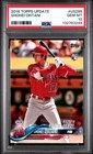 2018 Topps Update Baseball Shohei Ohtani Rookie Debut Card #US285 PSA 10