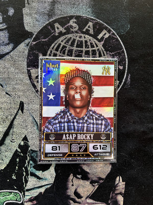 Asap Rocky - Live Love Asap Hip-Hop Trading Card by HipHop Ultimateteam S24